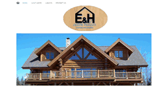 Desktop Screenshot of eandhcustombuilders.com